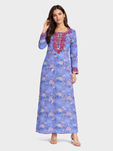 Printed Digital Silk Crepe Mukhawar Jalabiya