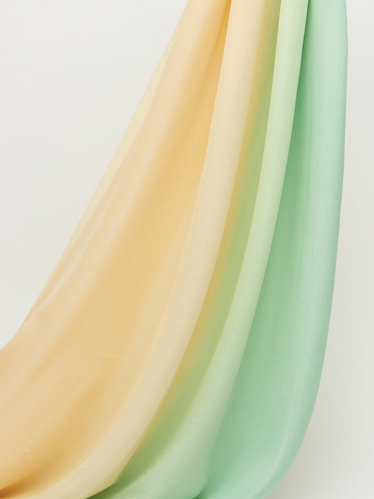 Ombre Silk Chiffon ScarvesKashkha