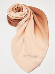 Ombre Silk Chiffon ScarvesKashkha